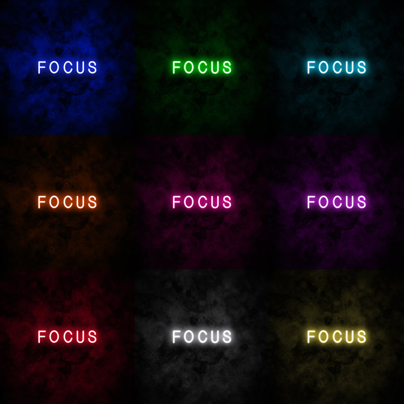 "FOCUS" Neon Sign