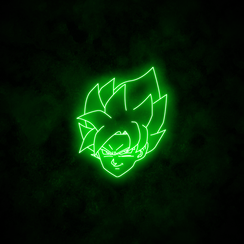 "Goku" Neon Sign