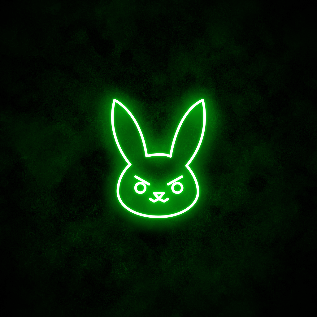 "D.Va Bunny" Neon Sign