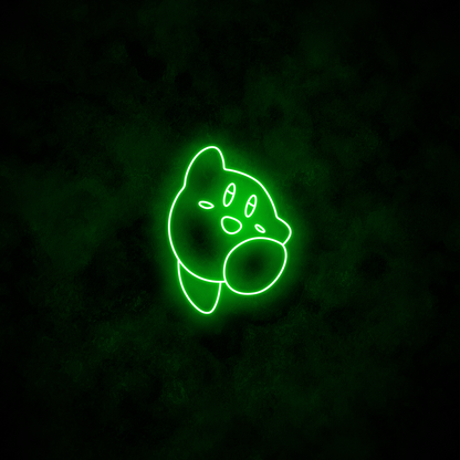 "Kirby" Neon Sign