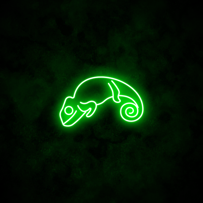 "Chameleon" Neon Sign