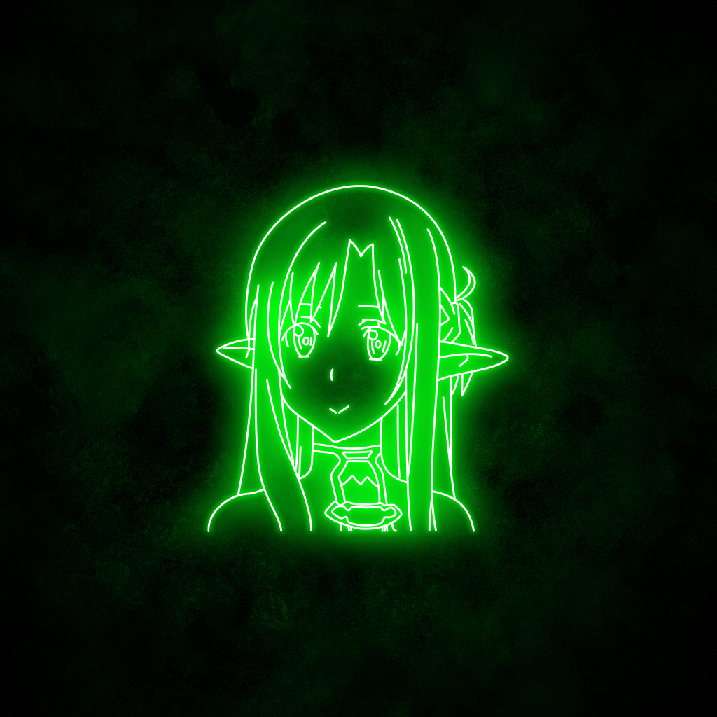 "Asuna" Neon Sign