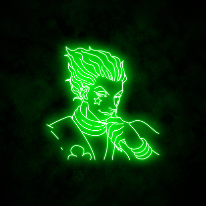 "Hisoka" Neon Sign