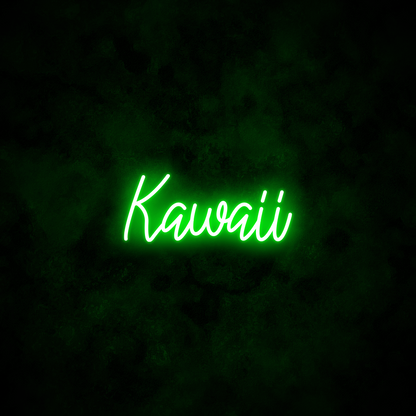 "Kawaii" Neon Sign
