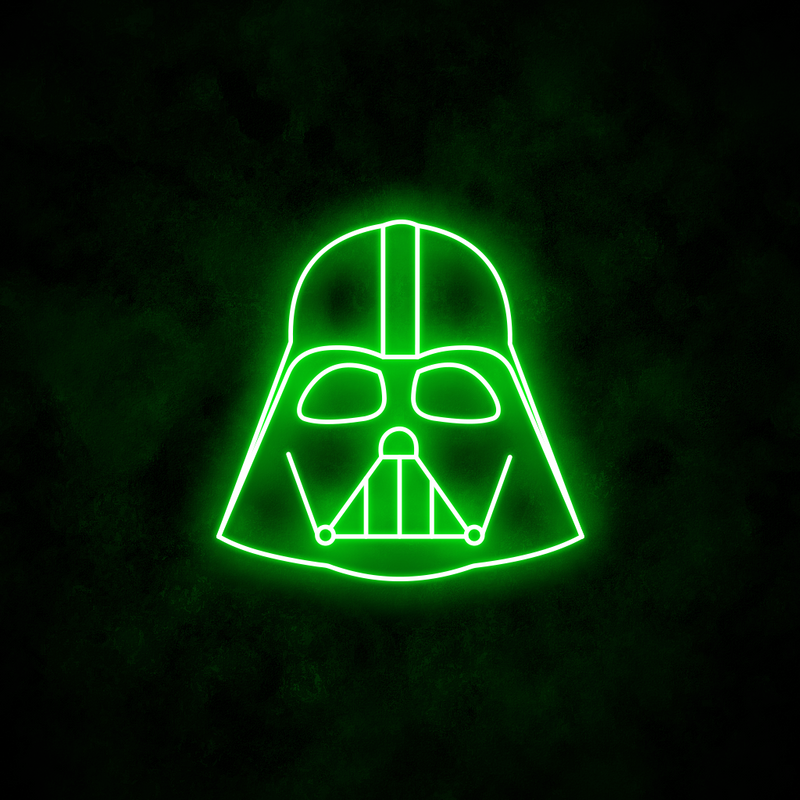 "Darth Vader" Neon Sign
