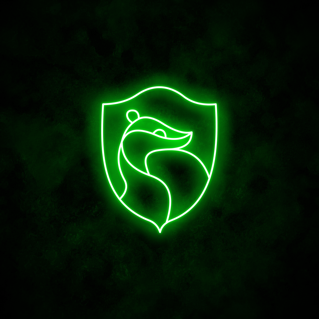 "Hufflepuff House" Neon Sign