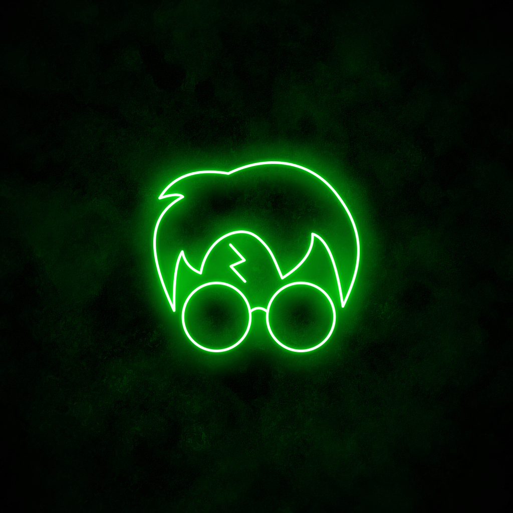 "Harry Potter" Neon Sign