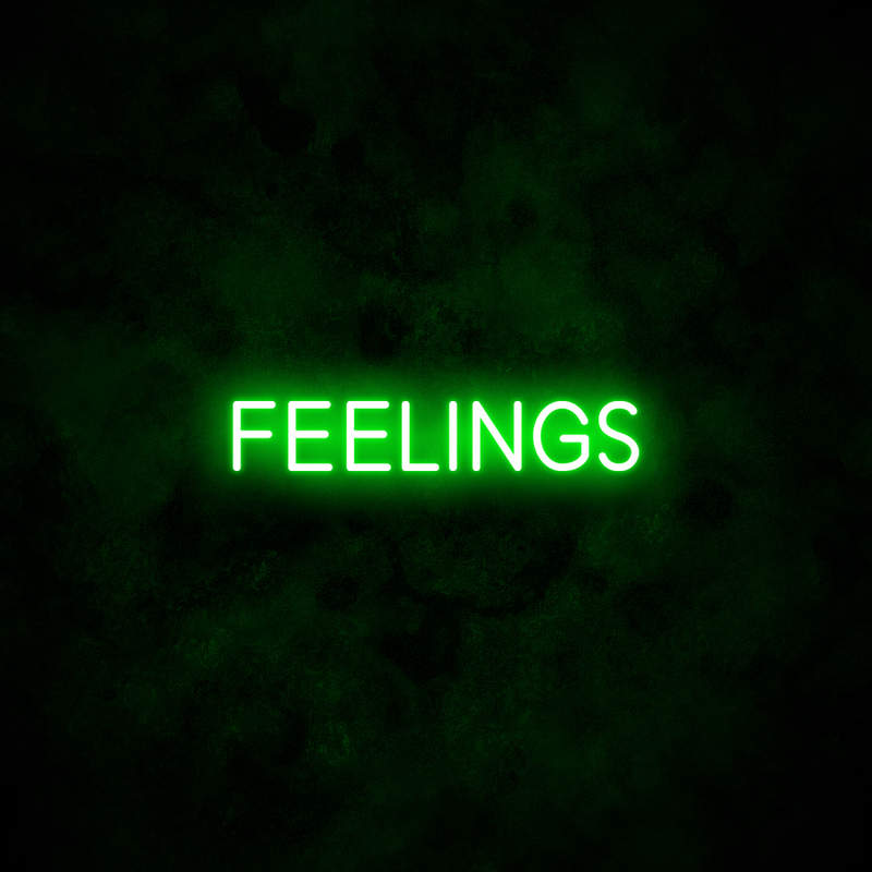 "FEELINGS" Neon Sign
