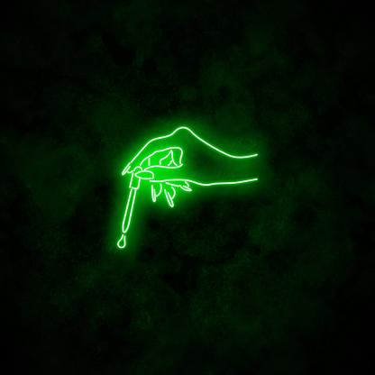 "Droplet" Neon Sign