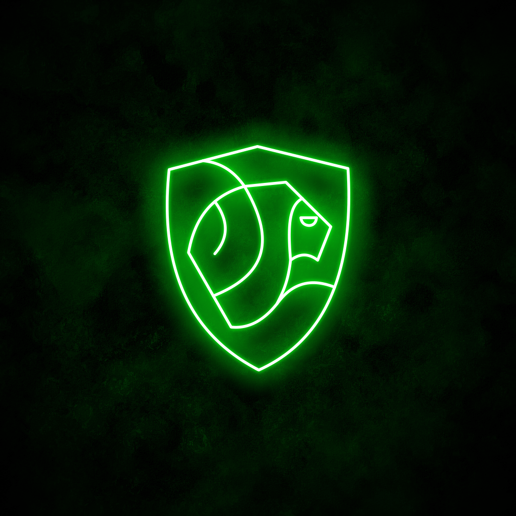 "Gryffindor House" Neon Sign