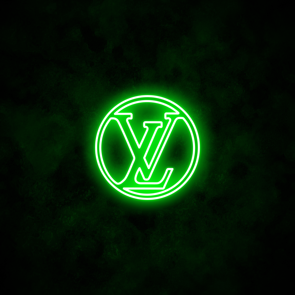 "Louis Vuitton" Neon Sign