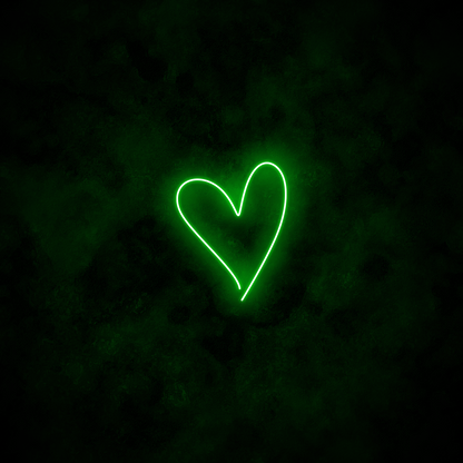 "Heart" Neon Sign