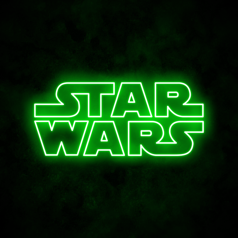 "Star Wars" Neon Sign