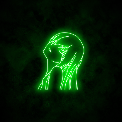 "Anime Girl" Neon Sign