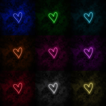 "Heart" Neon Sign