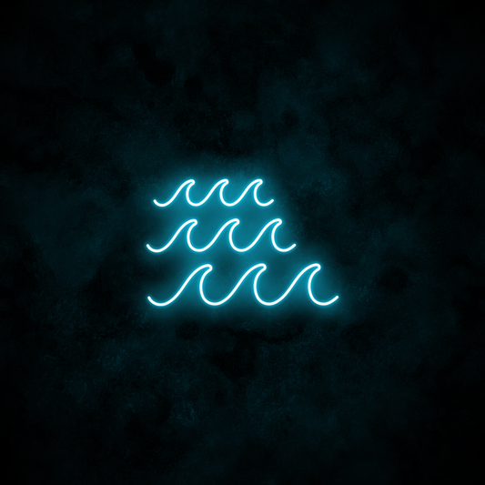 "Wave" Neon Sign