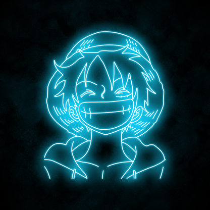 "Luffy" Neon Sign