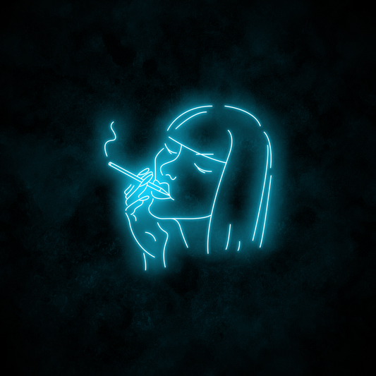 "Smoking" Neon Sign