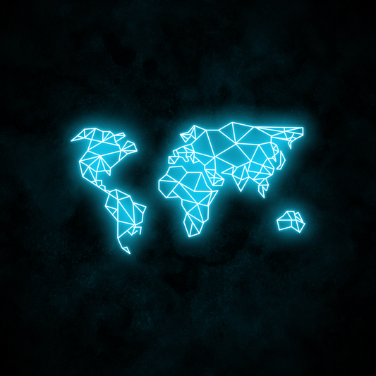"Earth" Neon Sign