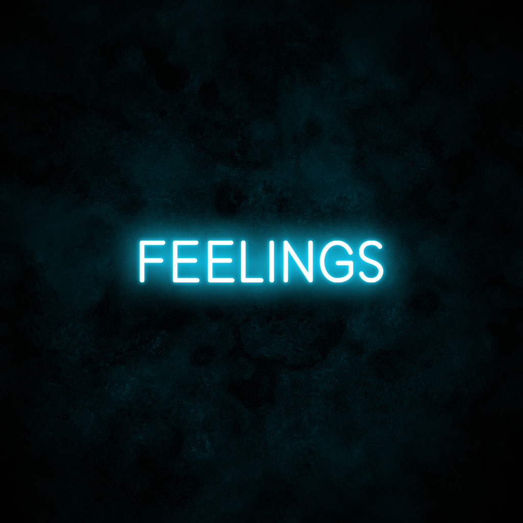 "FEELINGS" Neon Sign