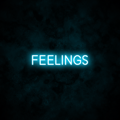 "FEELINGS" Neon Sign