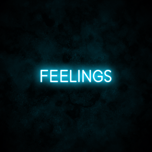 "FEELINGS" Neon Sign
