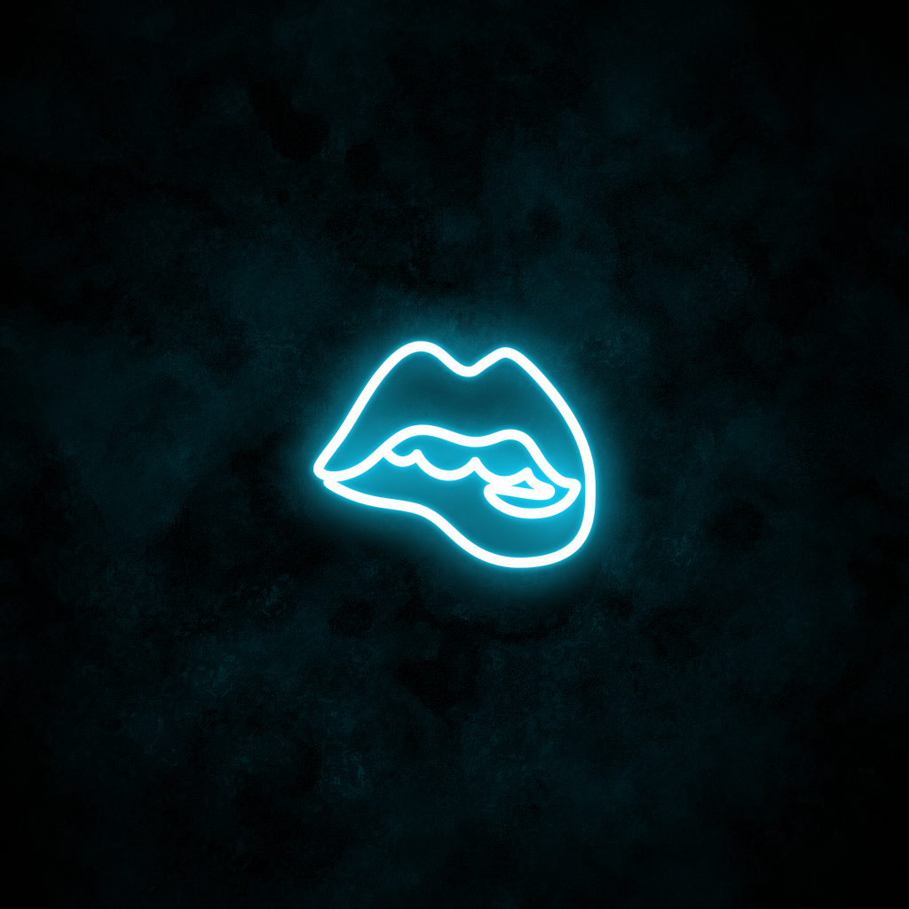 "Lips" Neon Sign