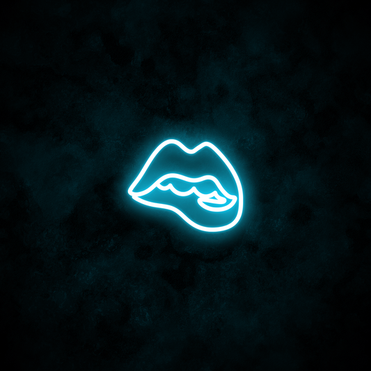 "Lips" Neon Sign
