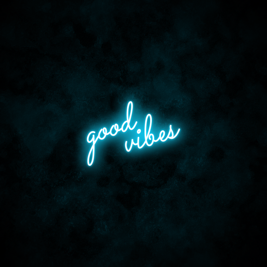 "Good Vibes" Neon Sign