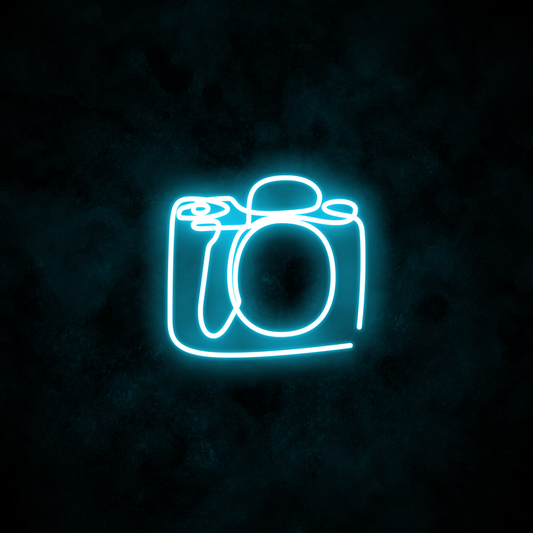 "Camera" Neon Sign