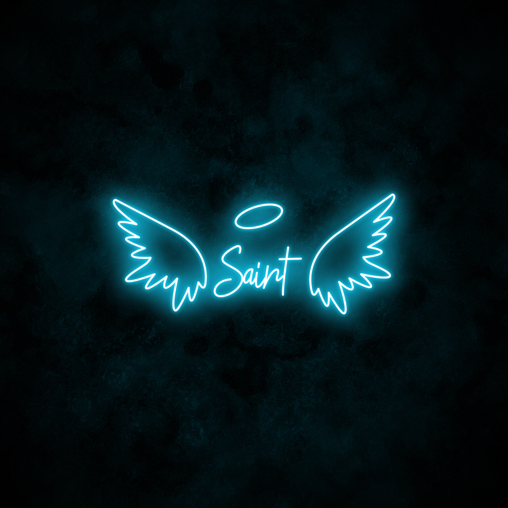 "Saint" Neon Sign