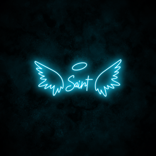 "Saint" Neon Sign