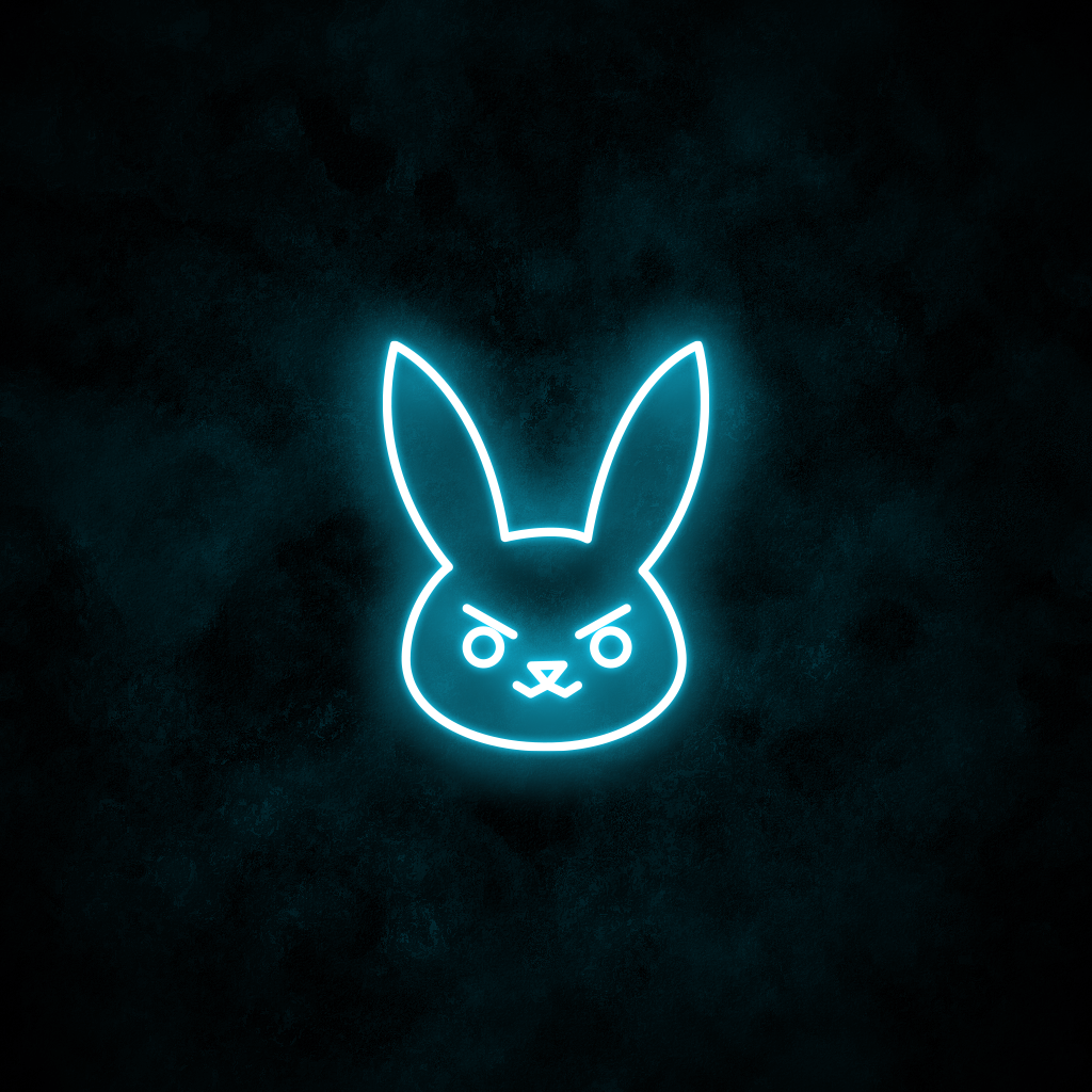 "D.Va Bunny" Neon Sign