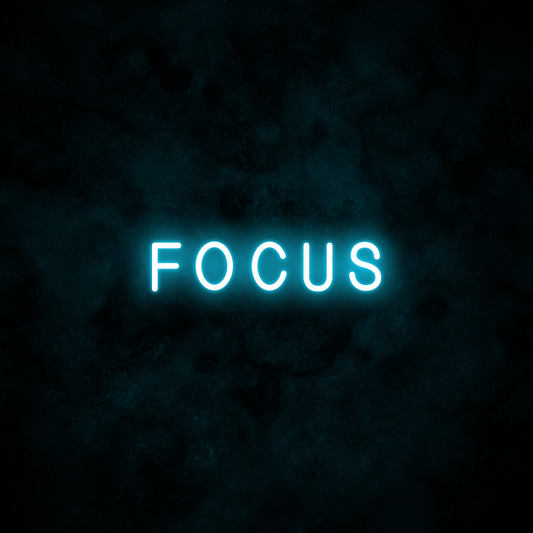 "FOCUS" Neon Sign