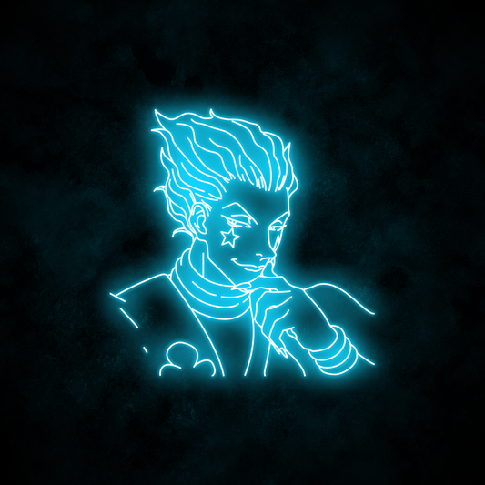 "Hisoka" Neon Sign