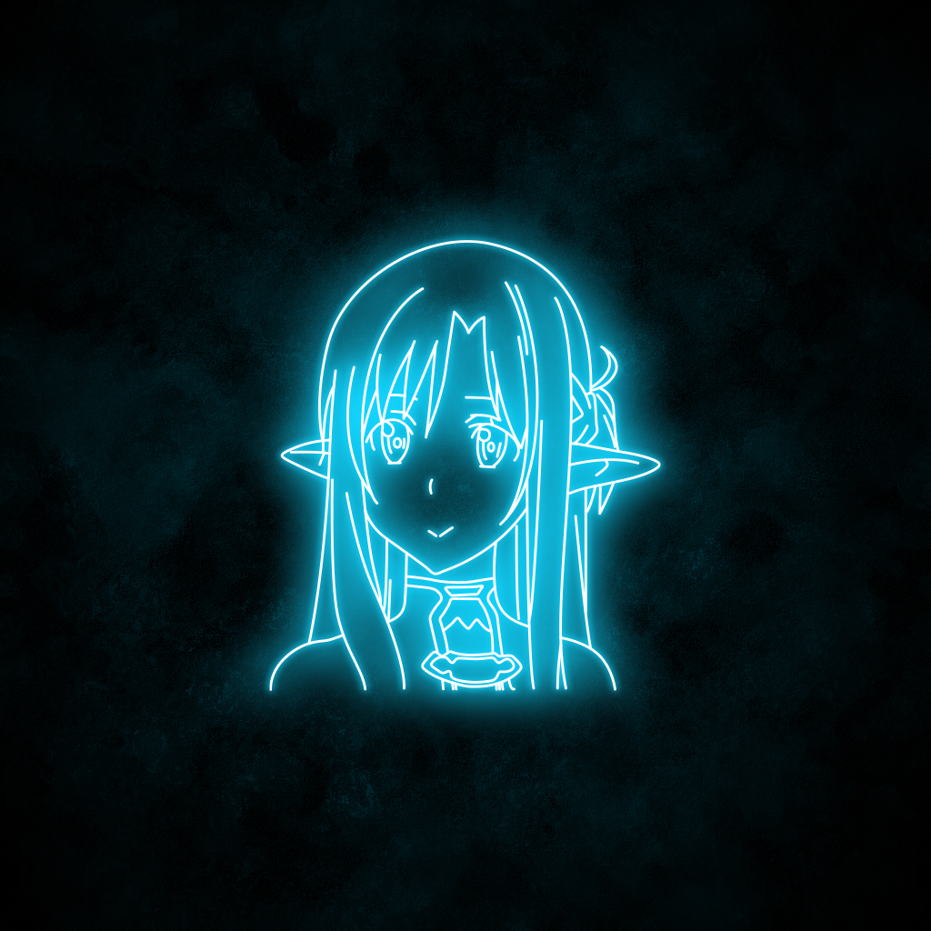 "Asuna" Neon Sign