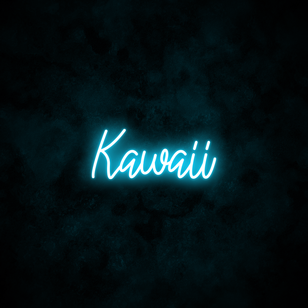 "Kawaii" Neon Sign