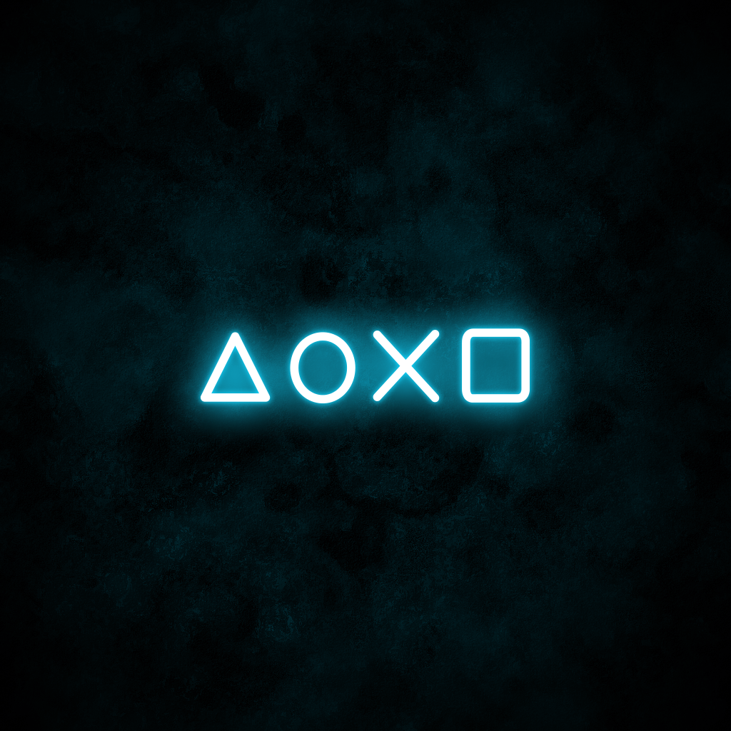 "Playstation" Neon Sign