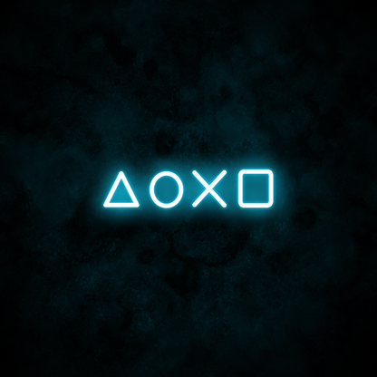 "Playstation" Neon Sign