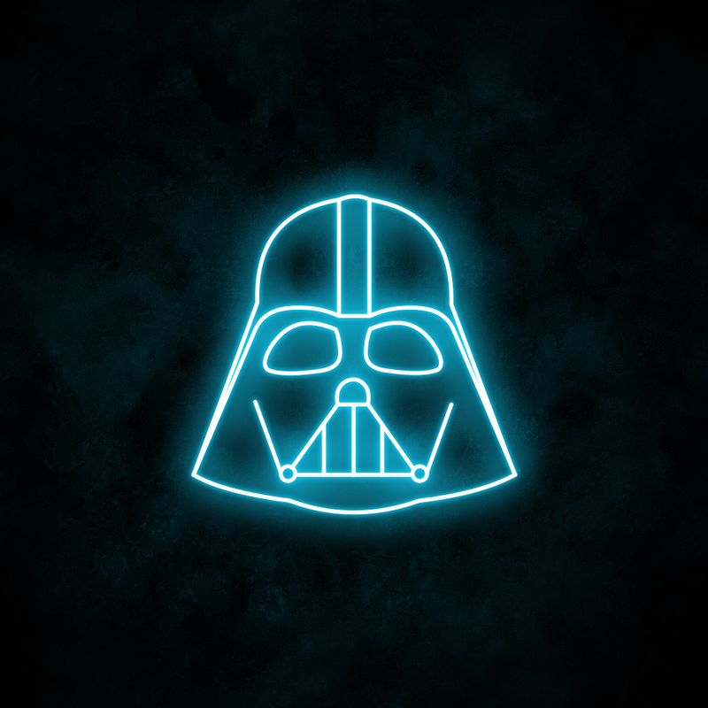 "Darth Vader" Neon Sign