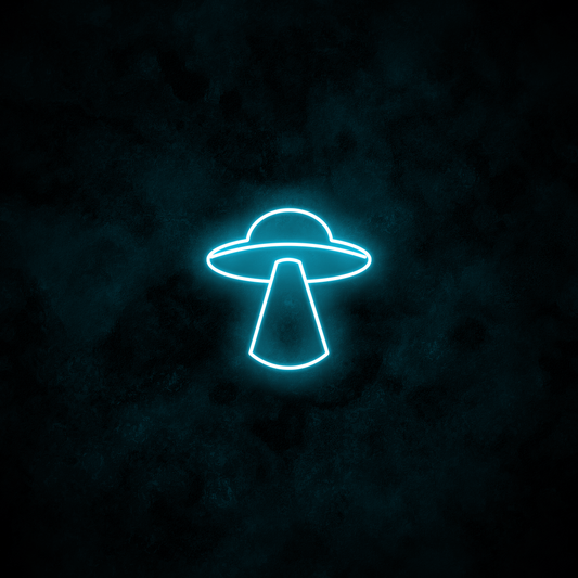 "UFO" Neon Sign