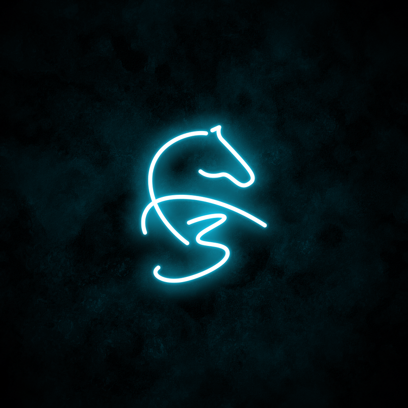 "F3" Neon Sign