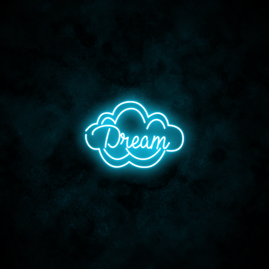 "Dream Cloud" Neon Sign