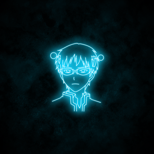 "Saiki K" Neon Sign