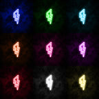 "Lightning" Neon Sign