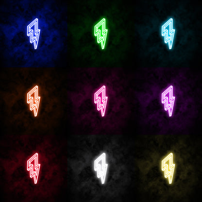 "Lightning" Neon Sign