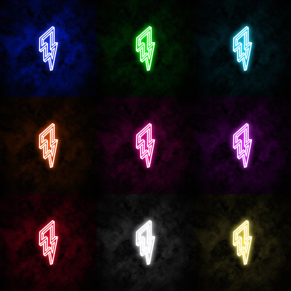 "Lightning" Neon Sign