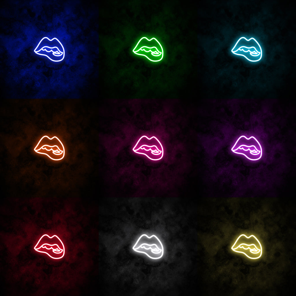 "Lips" Neon Sign