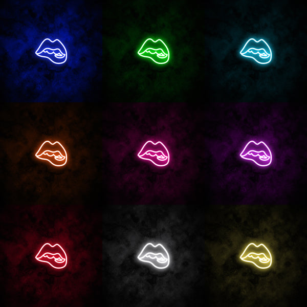 "Lips" Neon Sign