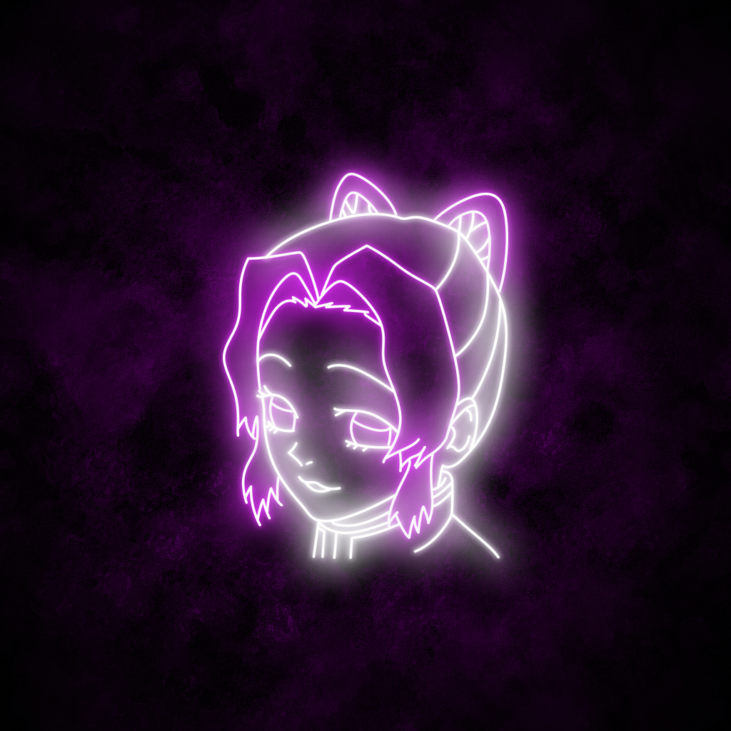 "Shinobu Kocho" Neon Sign